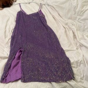 Sequin mini dress